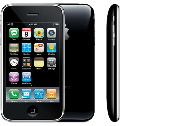 Apple's product photograph of the iPhone 3G